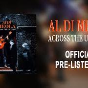El texto musical DEAR PRUDENCE de AL DI MEOLA también está presente en el álbum Across the universe (2020)