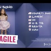 El texto musical CIAO de ALBA también está presente en el álbum Non sono fragile (2023)