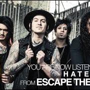 El texto musical BREAKING ME DOWN de ESCAPE THE FATE también está presente en el álbum Hate me (2015)