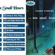 El texto musical MOOD INDIGO de FRANK SINATRA también está presente en el álbum In the wee small hours (1955)