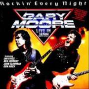 El texto musical ROCKIN' AND ROLLIN' de GARY MOORE también está presente en el álbum Rockin' every night (1986)