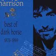 El texto musical HERE COMES THE MOON de GEORGE HARRISON también está presente en el álbum Best of dark horse 1976-1989 (1989)