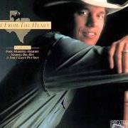 El texto musical HER GOODBYE HIT ME IN THE HEART de GEORGE STRAIT también está presente en el álbum Strait country (1981)