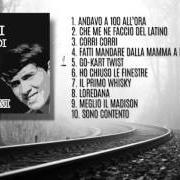 El texto musical MEGLIO IL MADISON de GIANNI MORANDI también está presente en el álbum Gianni morandi (1963)