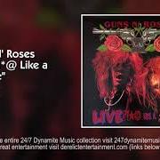 El texto musical MOVE TO THE CITY de GUNS'N'ROSES también está presente en el álbum Live like a suicide (1986)