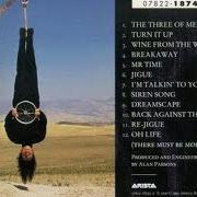 El texto musical TURN IT UP de THE ALAN PARSONS PROJECT también está presente en el álbum Try anything once (1993)