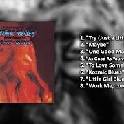 El texto musical TRY (JUST A LITTLE BIT HARDER) de JANIS JOPLIN también está presente en el álbum I got dem ol? kozmic blues again mama! (1969)