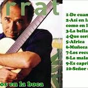 El texto musical ÁFRICA de JOAN MANUEL SERRAT también está presente en el álbum Versos en la boca (2002)