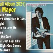 El texto musical LAST TRAIN HOME de JOHN MAYER también está presente en el álbum Last train home (2022)