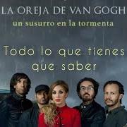 El texto musical MENOS TÚ de LA OREJA DE VAN GOGH también está presente en el álbum Un susurro en la tormenta (2020)
