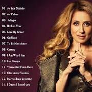 El texto musical I WILL LOVE AGAIN de LARA FABIAN también está presente en el álbum Lara fabian (2000)